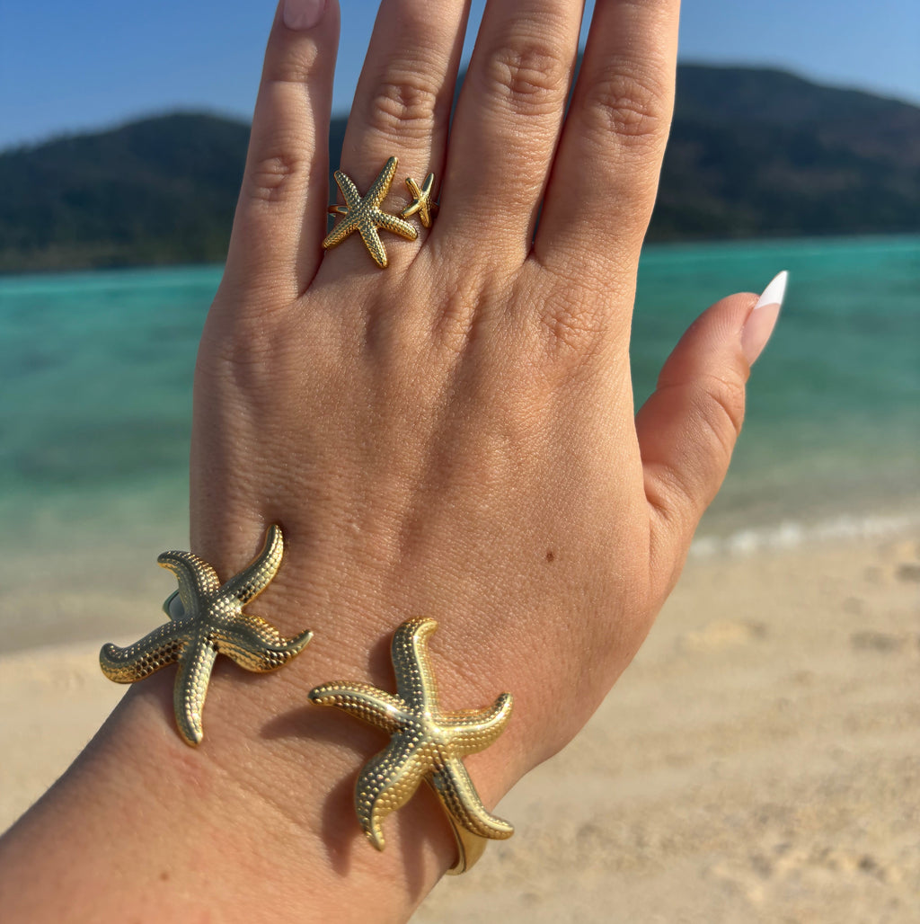 Ocean Starfish Ring / Bague