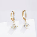 Qautre Earrings / Boucles d'oreilles