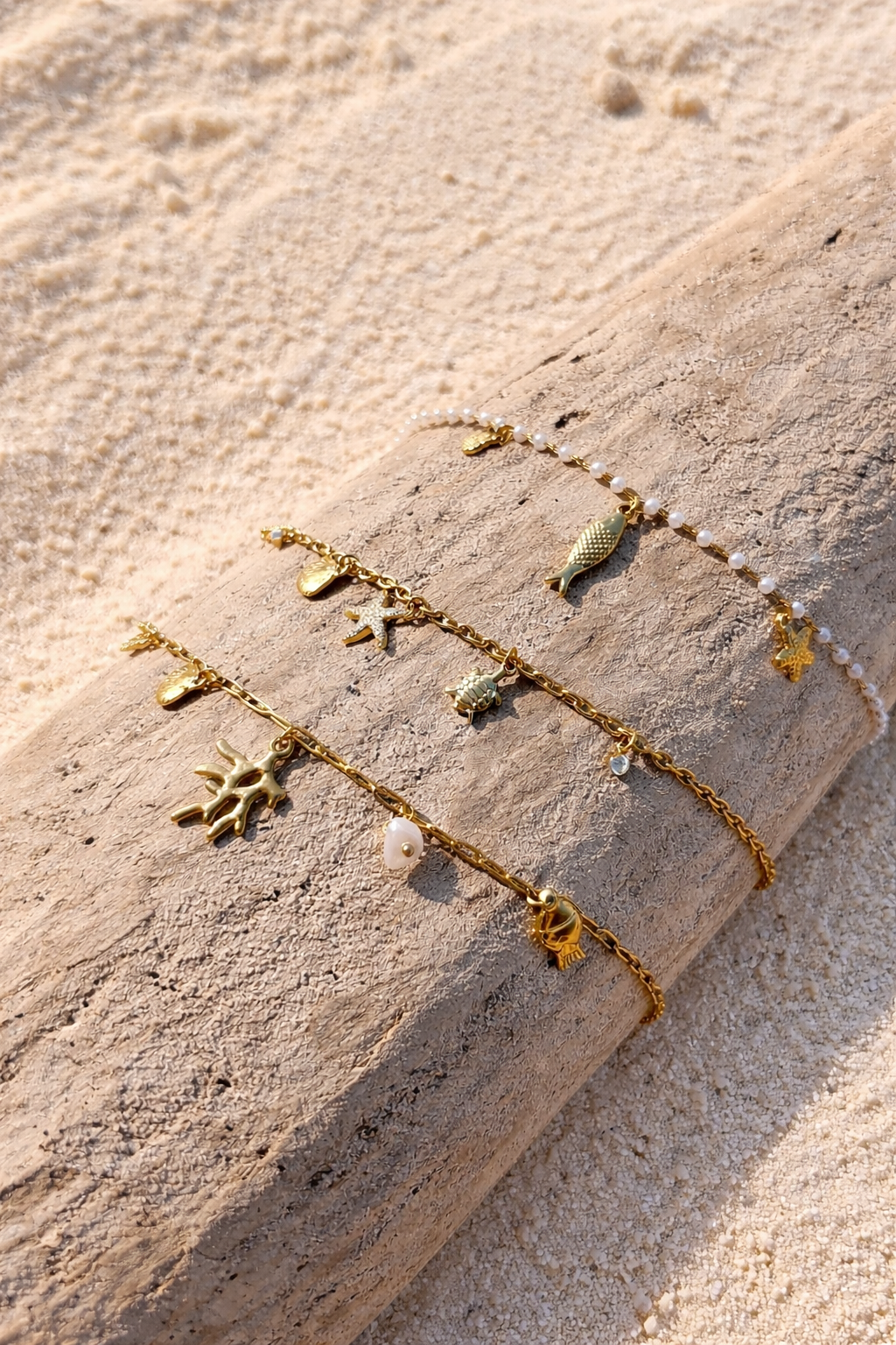 Coral Sea Anklet