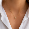 Leo Zodiac Necklace – Stainless Steel