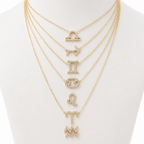 Collier Zodiaque Balance — Acier Inoxydable