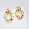 Pure Oval Earrings / Boucles d'oreilles
