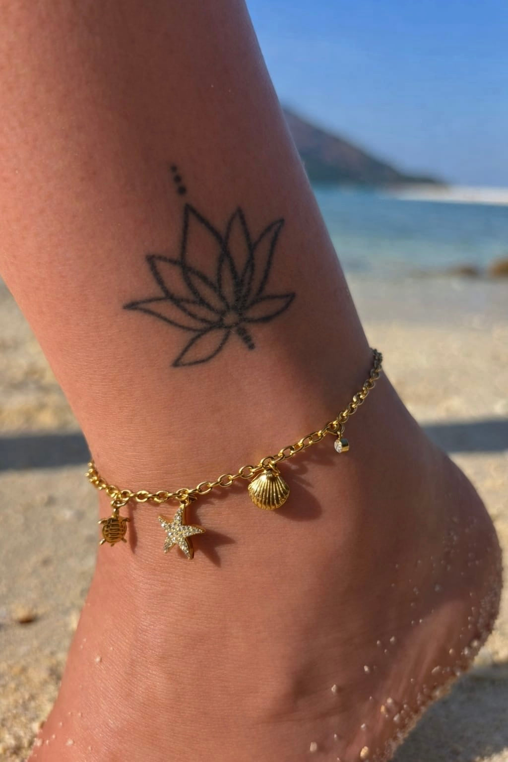 Coral Sea Anklet