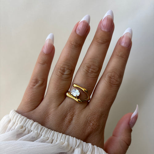 Adjustable Gold Ring