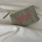 Pochette Velours Côtelé Amour