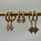 BOUCLES D'OREILLES - FLORA