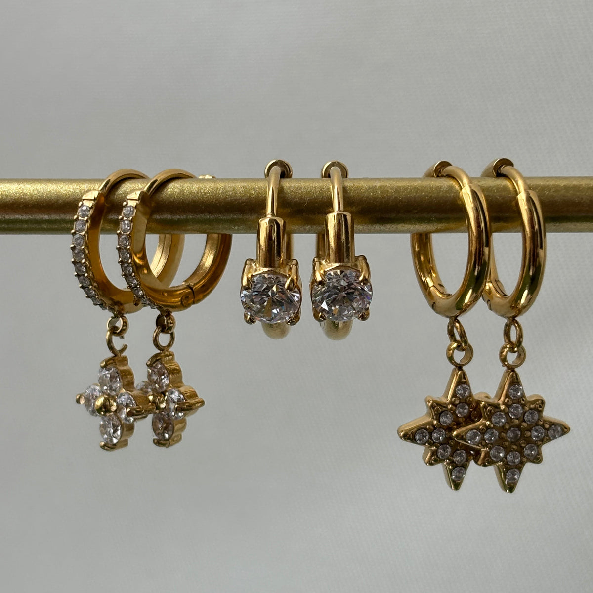 BOUCLES D'OREILLES - FLORA