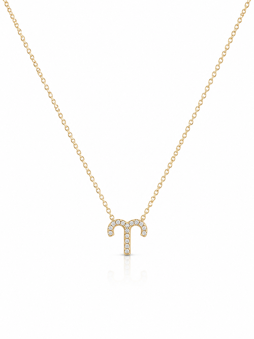Aries Zodiac Necklace – Stainless Steel