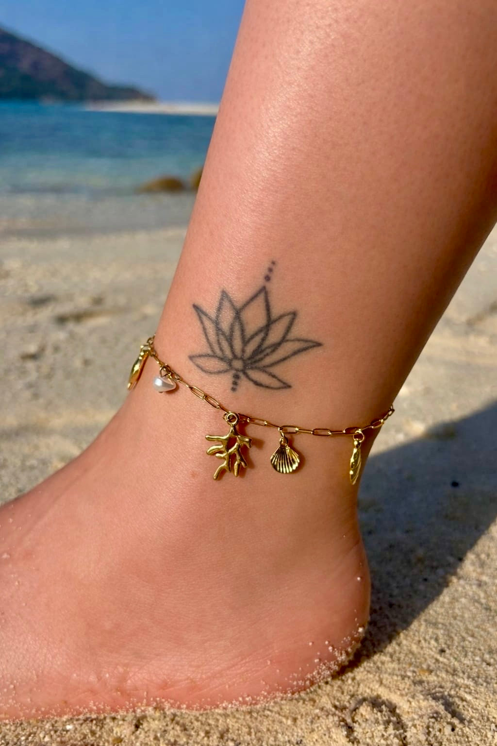 Coral Sea Anklet