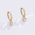 Shiny dot Earrings / Boucles d'oreilles