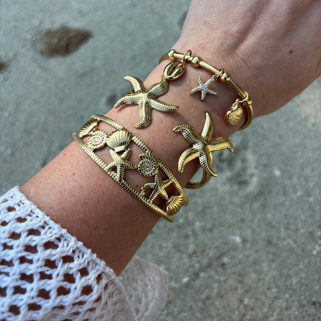 Gold Ocean Bracelet