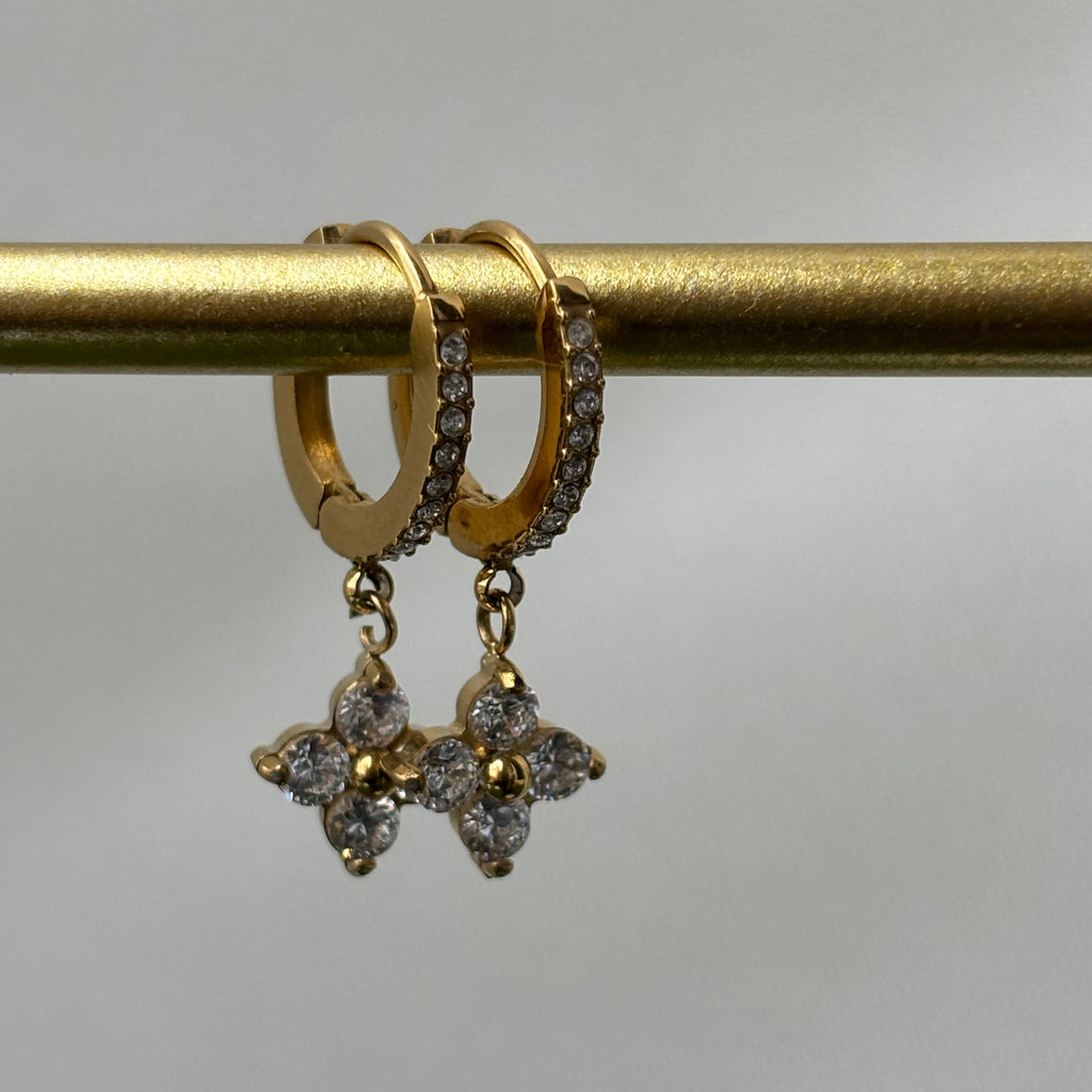 BOUCLES D'OREILLES - FLORA