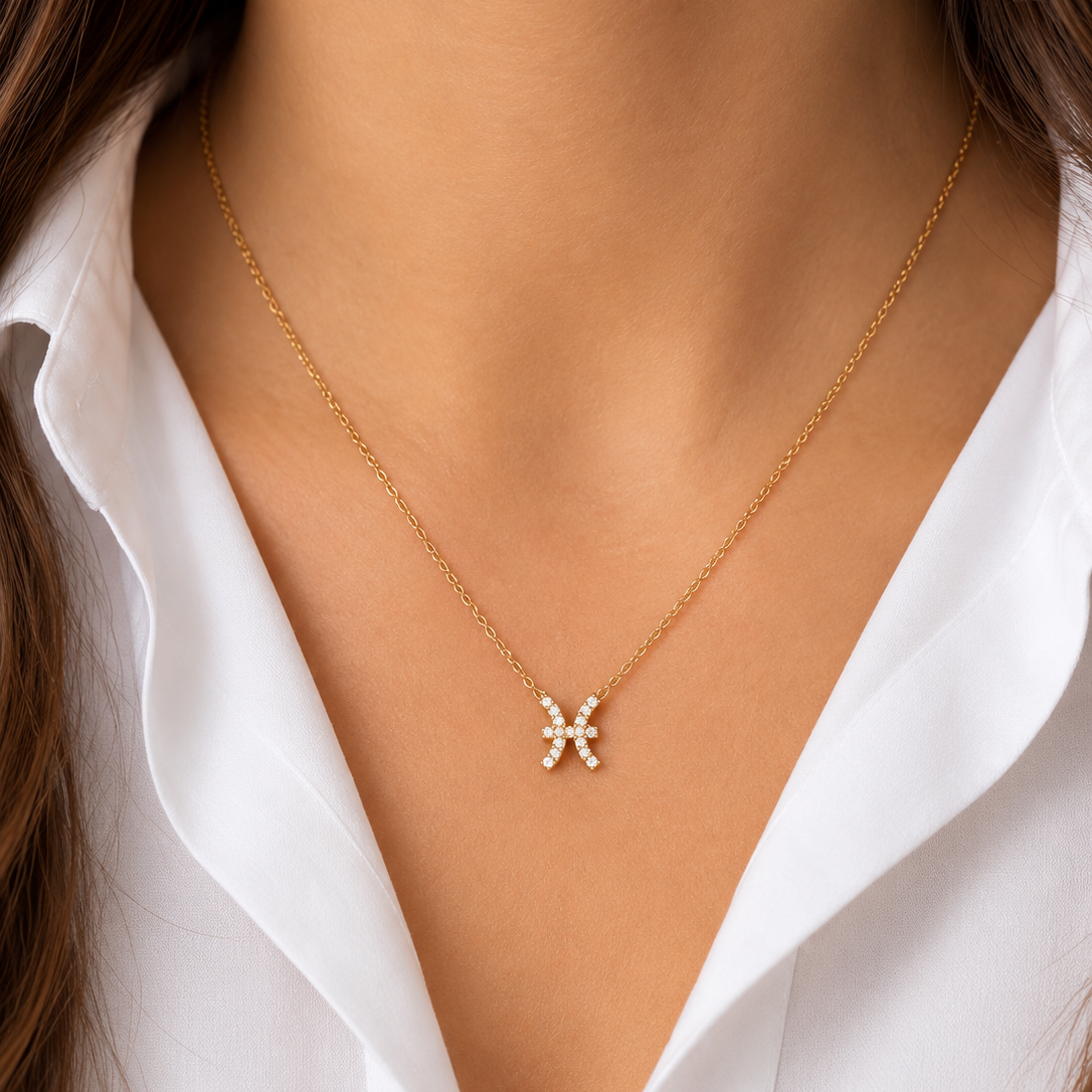 ZODIAC NECKLACE - PISCES