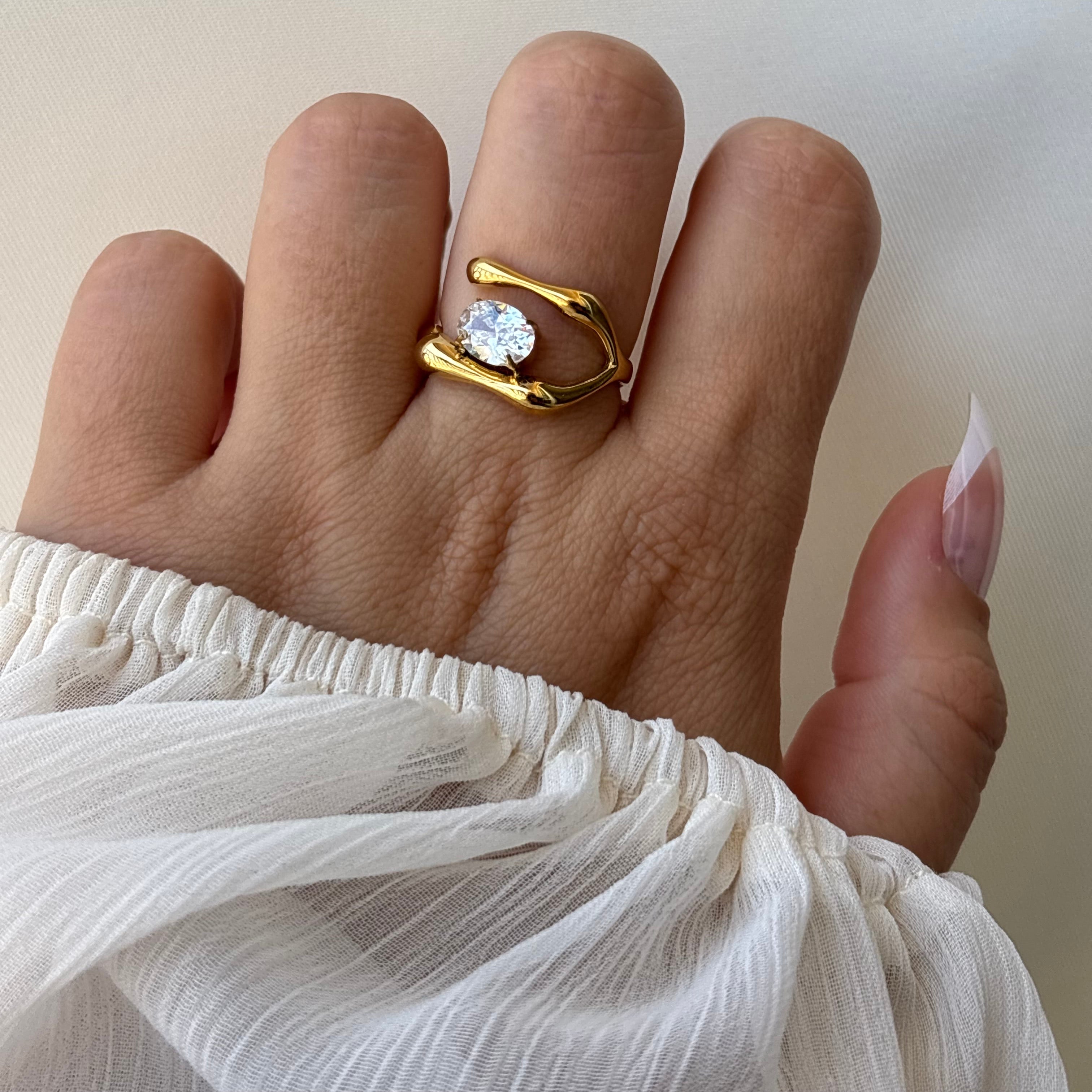 Adjustable Gold Ring