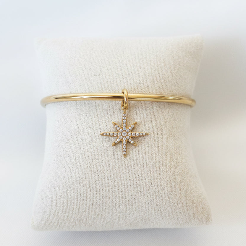 Polar Star Stainless Steel Toggle Bracelet