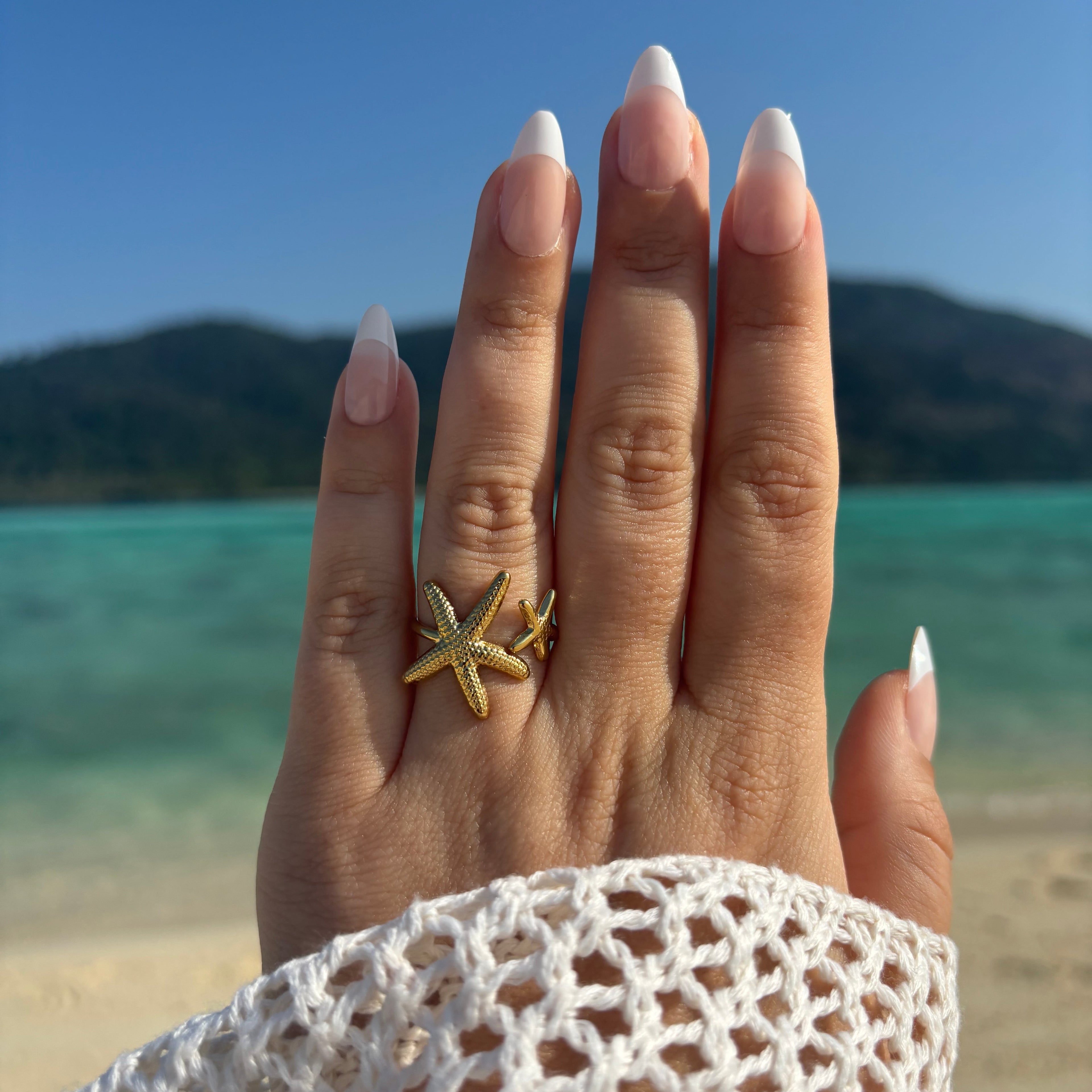 Ocean Starfish Ring / Bague