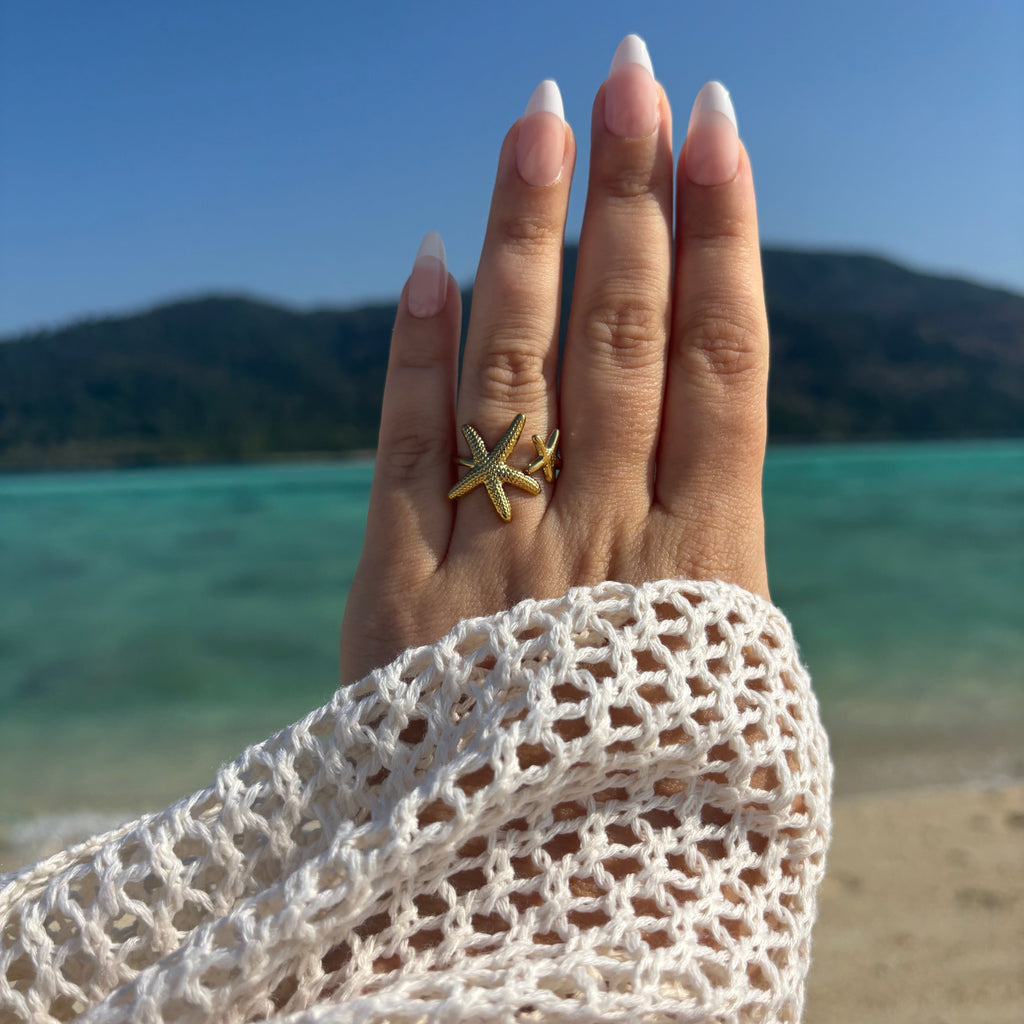 Ocean Starfish Ring / Bague