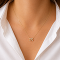 Aquarius Zodiac Necklace – Stainless Steel