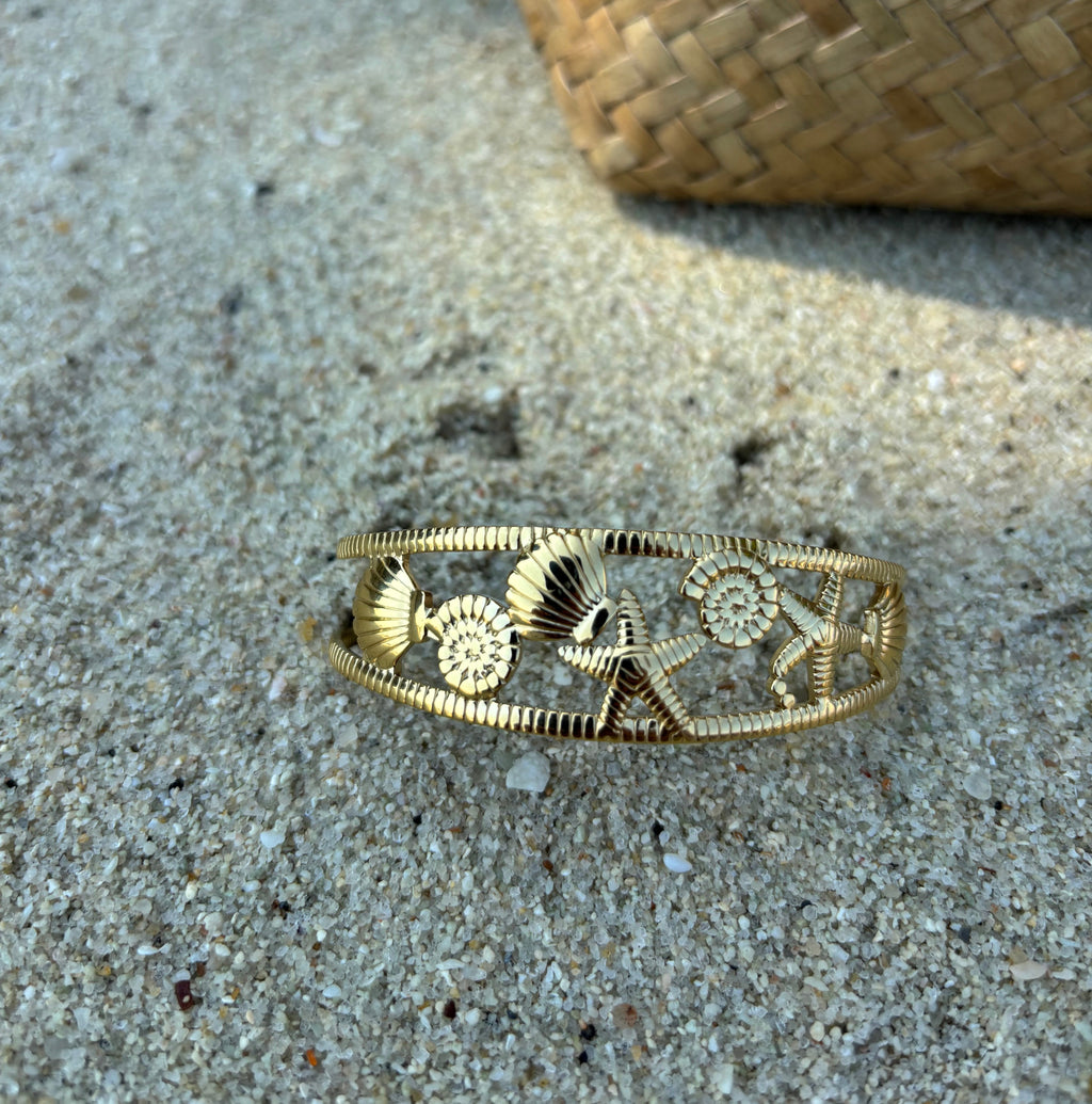 Gold Ocean Bracelet