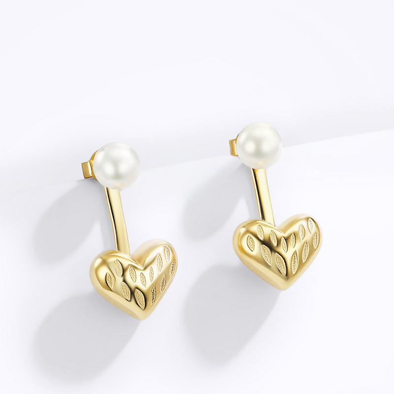 Love Pearl Earrings