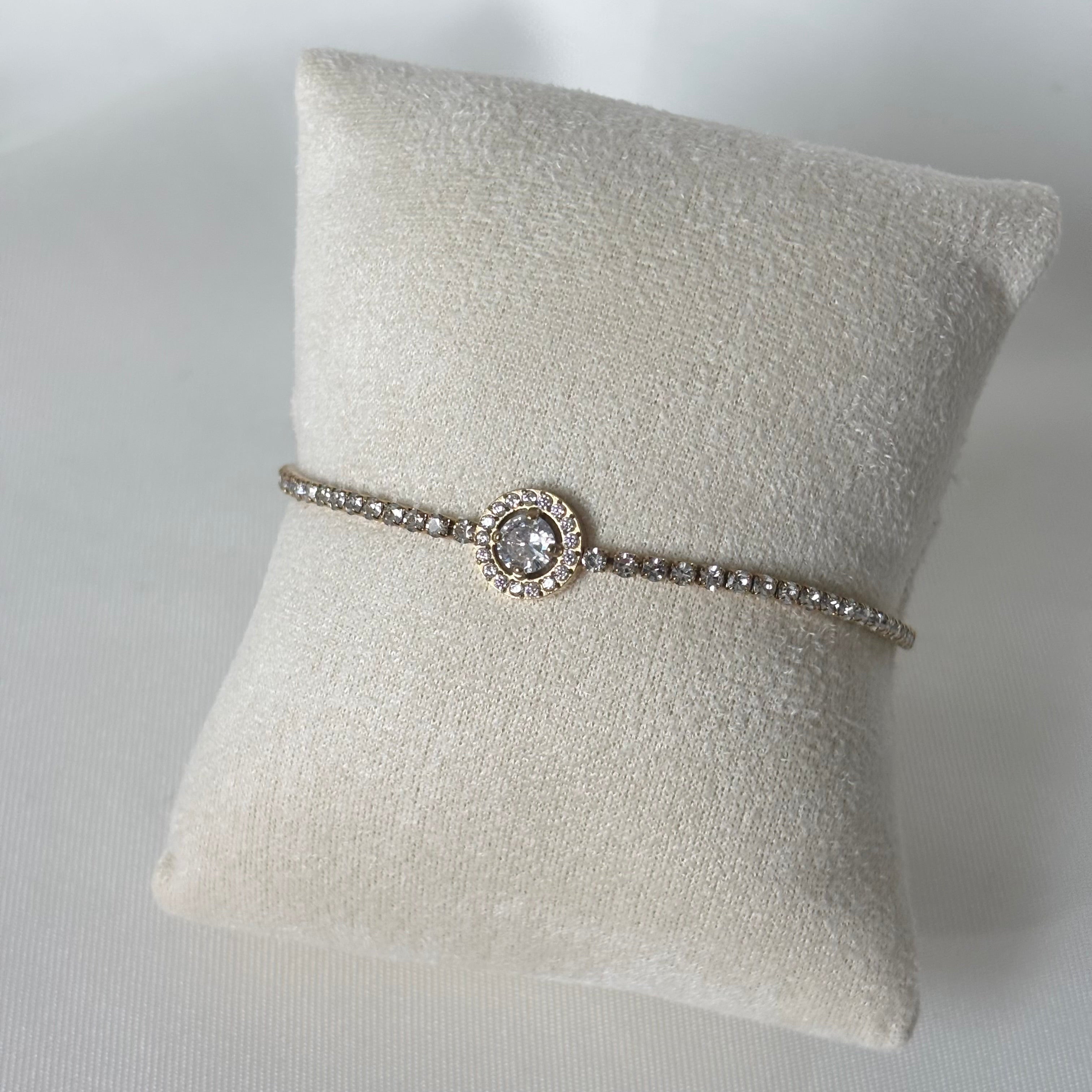 The Halo Tennis Bracelet