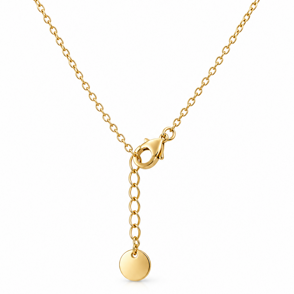 Gemini Zodiac Necklace – Stainless Steel