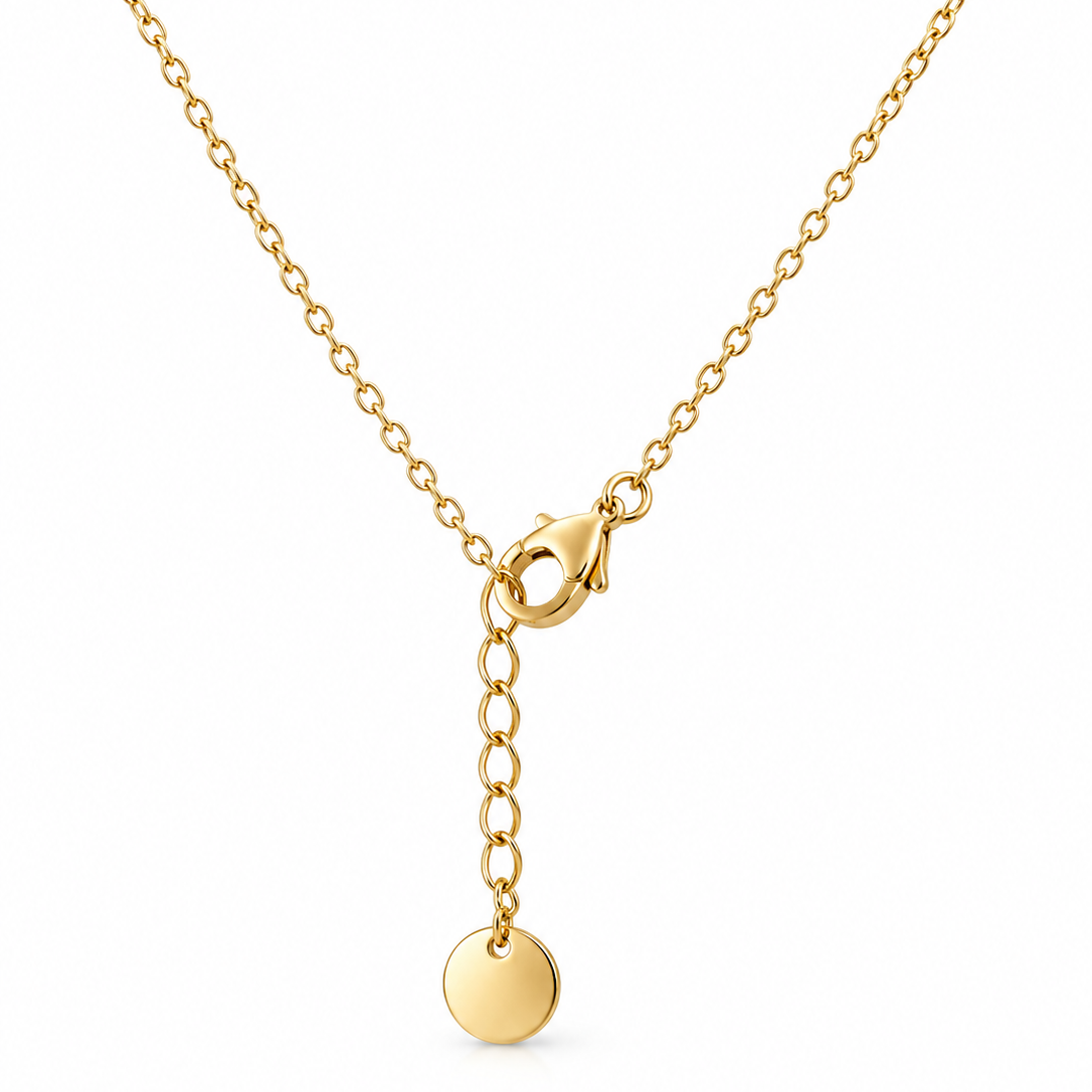 Gemini Zodiac Necklace – Stainless Steel