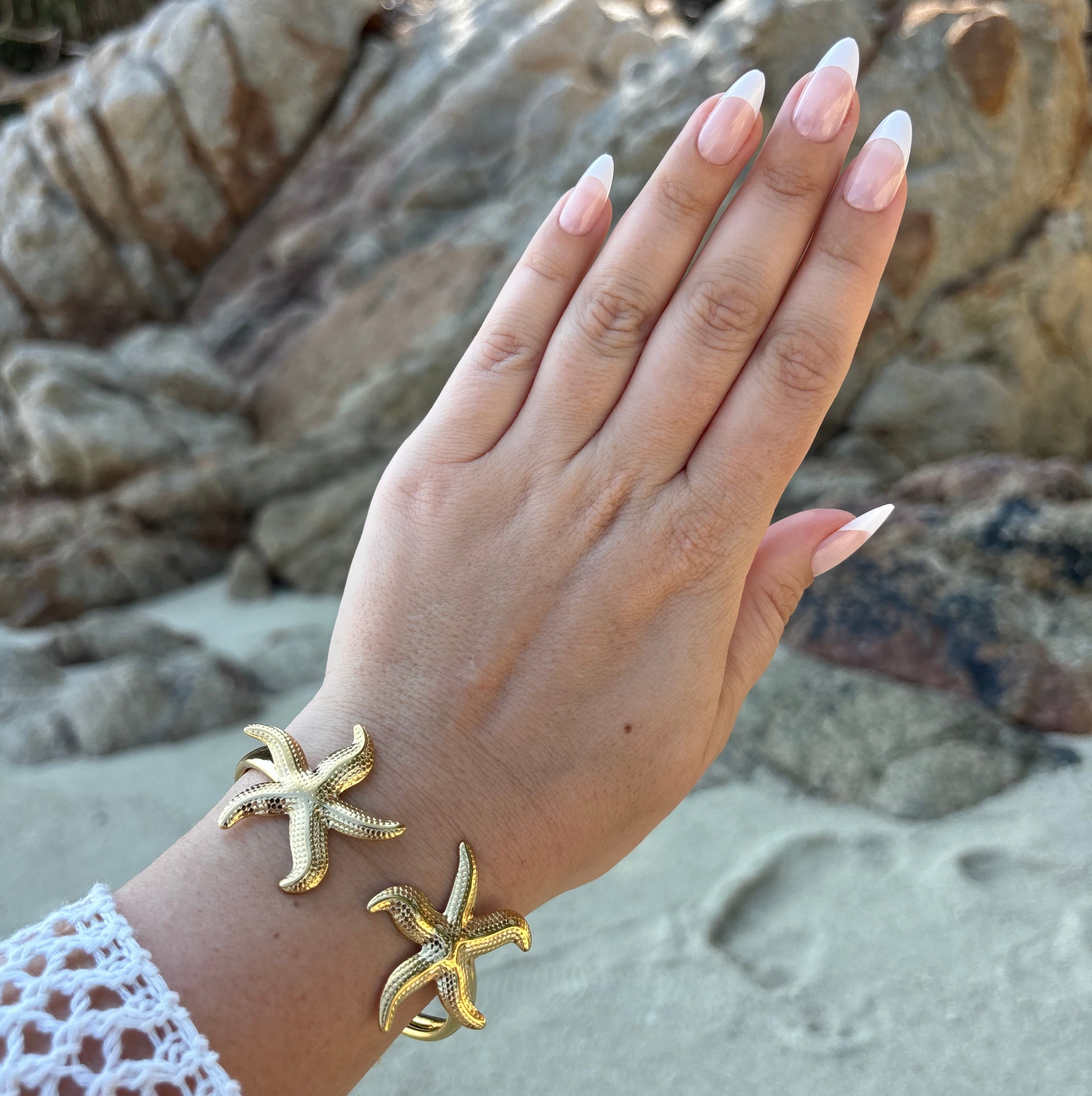 Gold Starfish Bracelet