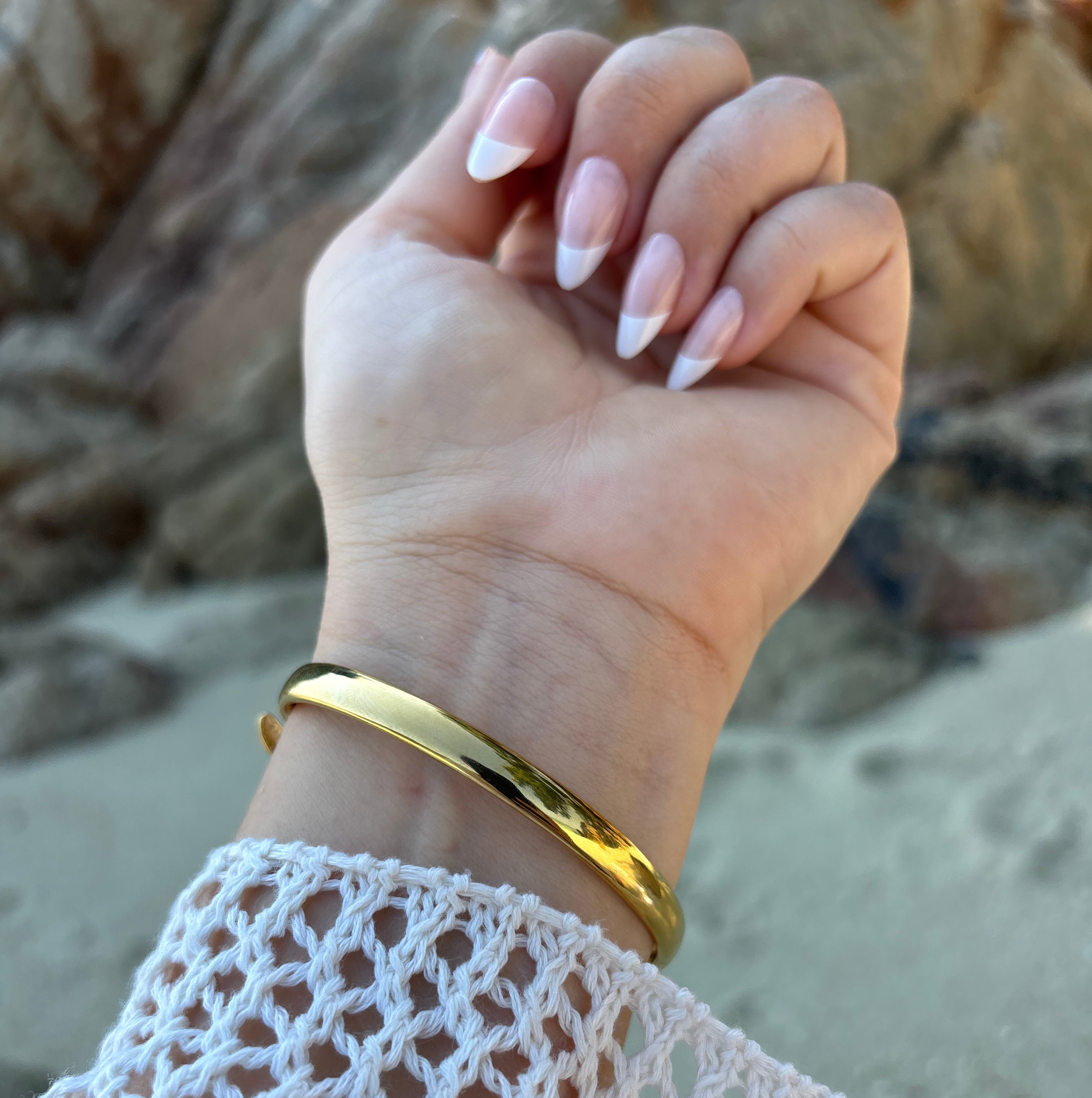 Gold Starfish Bracelet