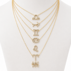Leo Zodiac Necklace — Stainless Steel