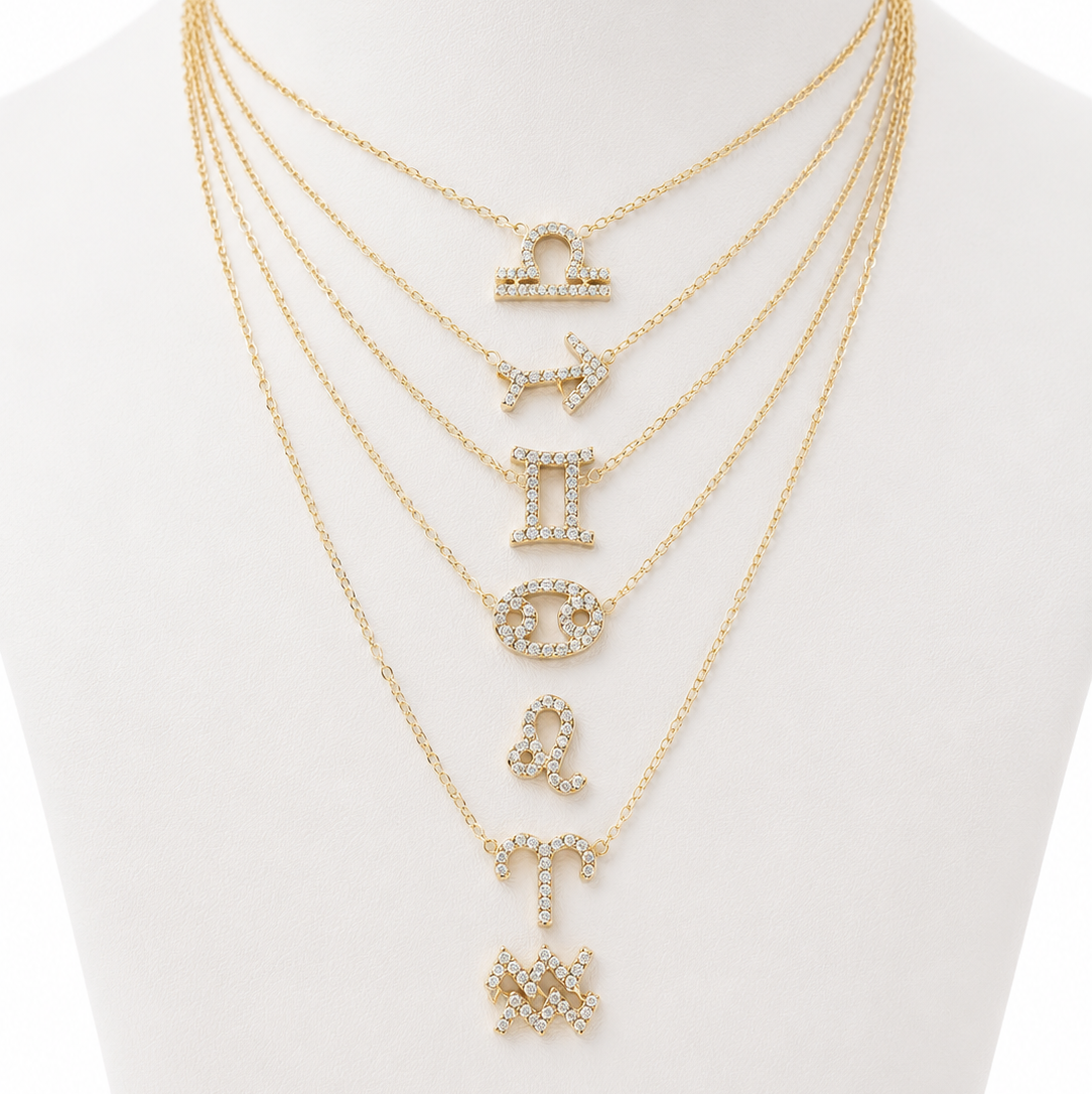 Leo Zodiac Necklace – Stainless Steel