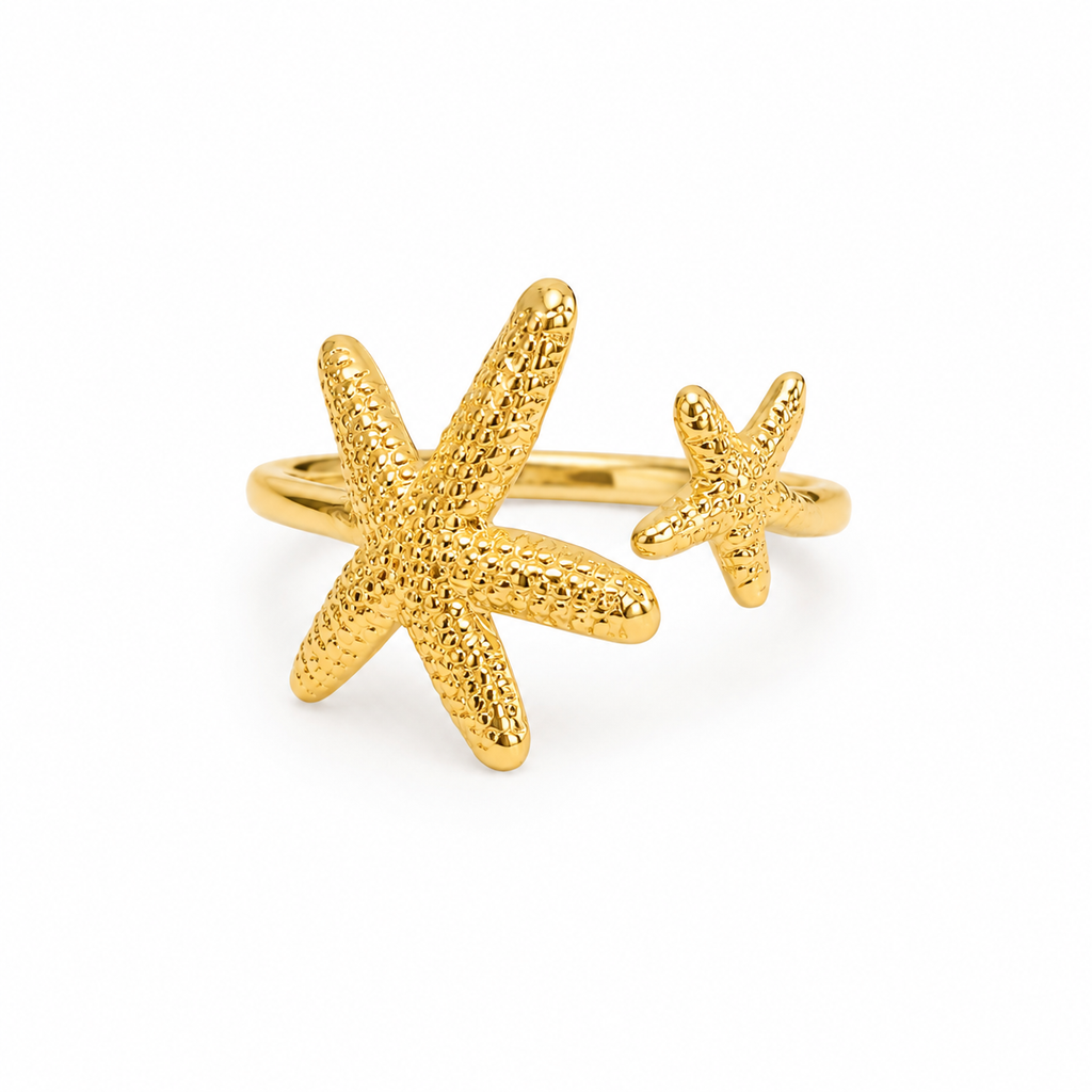 Ocean Starfish Ring / Bague