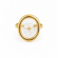 Flower Minimalist Ring / Bague