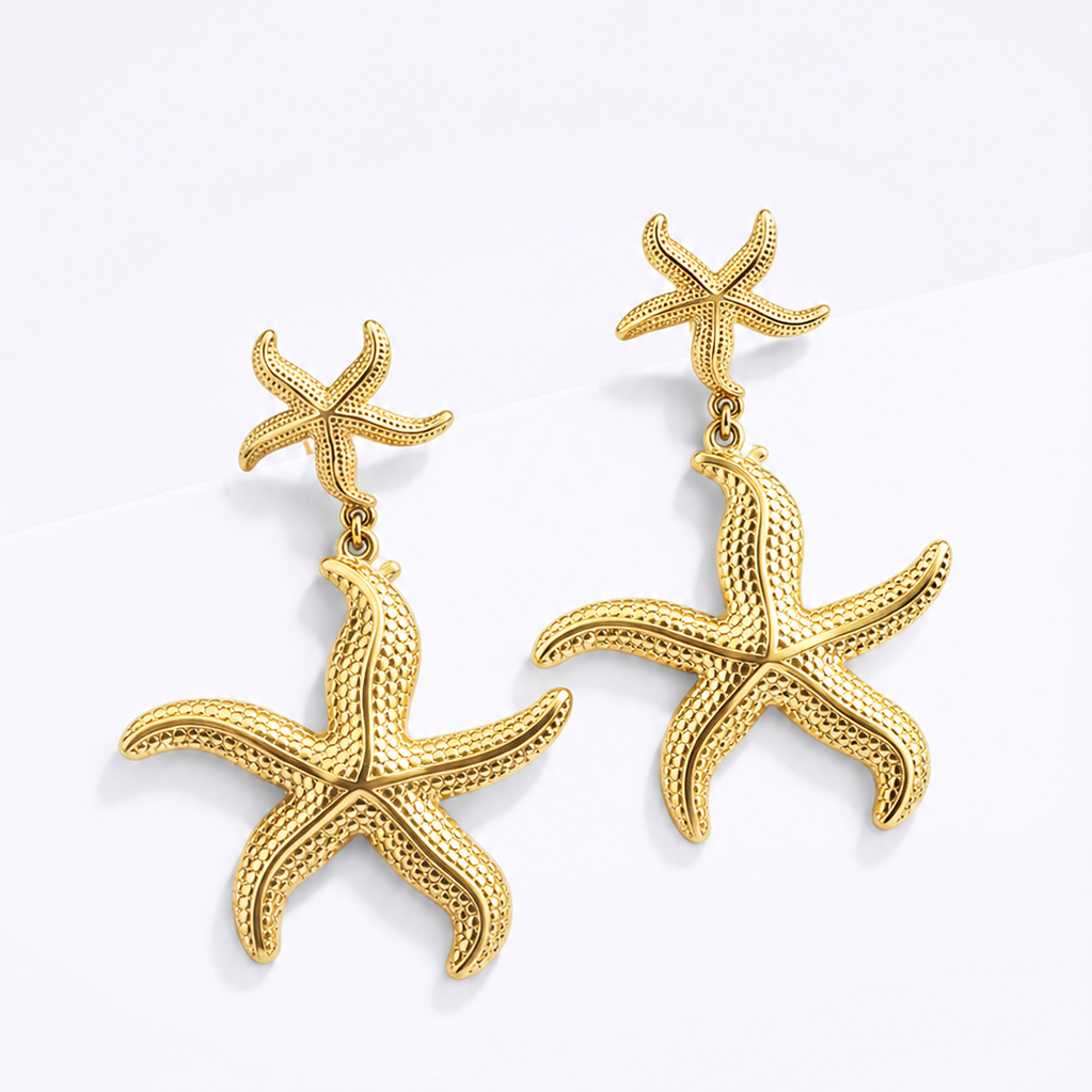 Maxi Star Earrings / Boucles d'oreilles