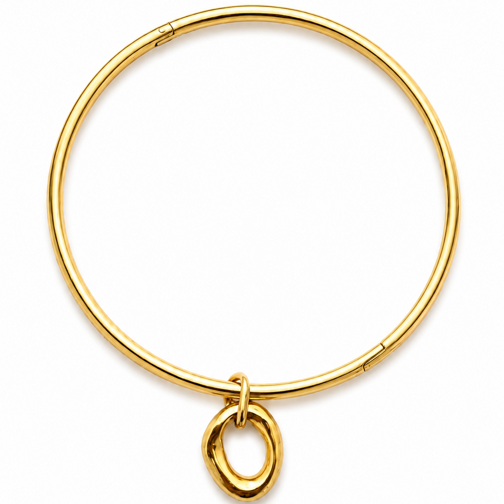 Minimalist Stainless Steel Toggle Bracelet