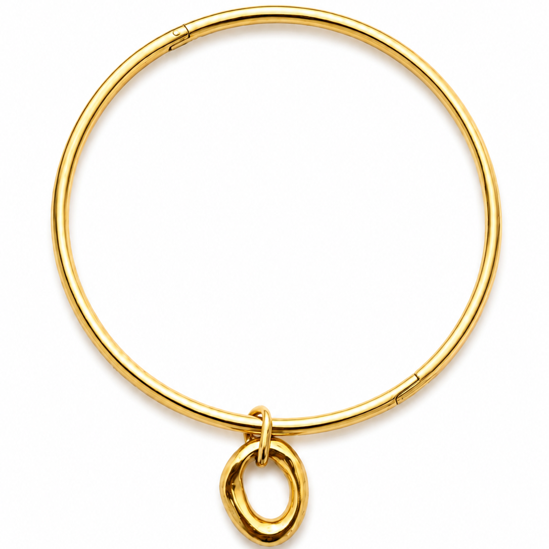 Minimalist Stainless Steel Toggle Bracelet
