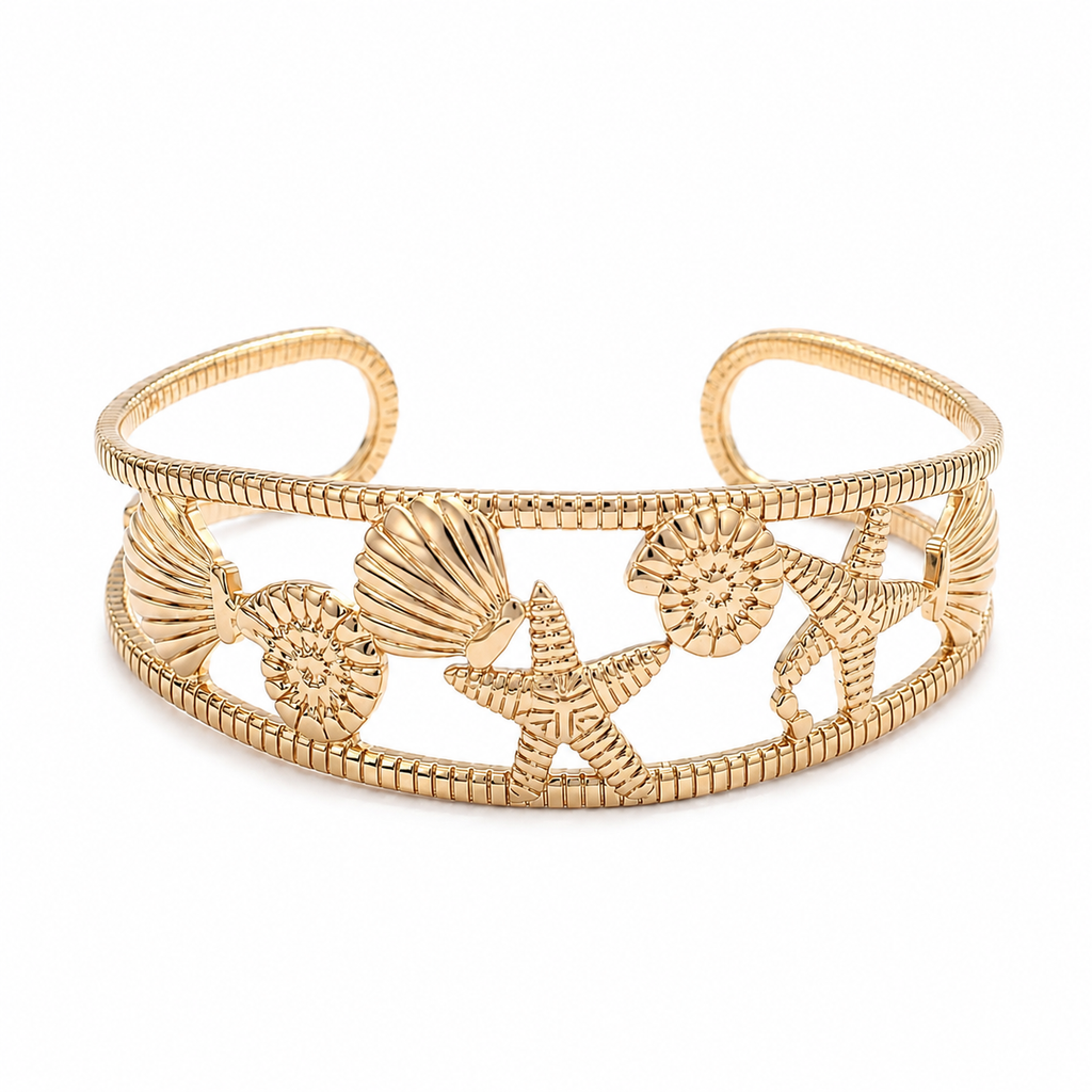 Gold Ocean Bracelet