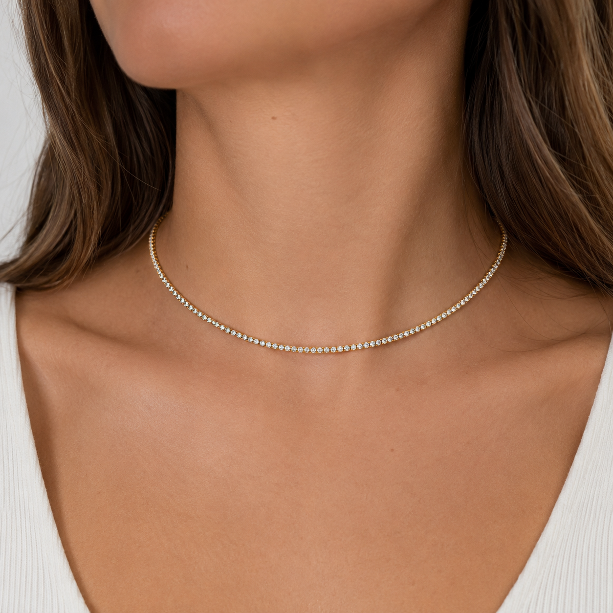 Tenis Shiny Necklace / Collier