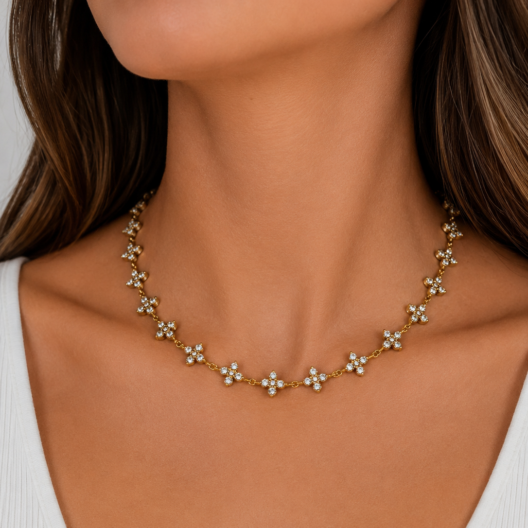 Floral Lux Necklace / Collier
