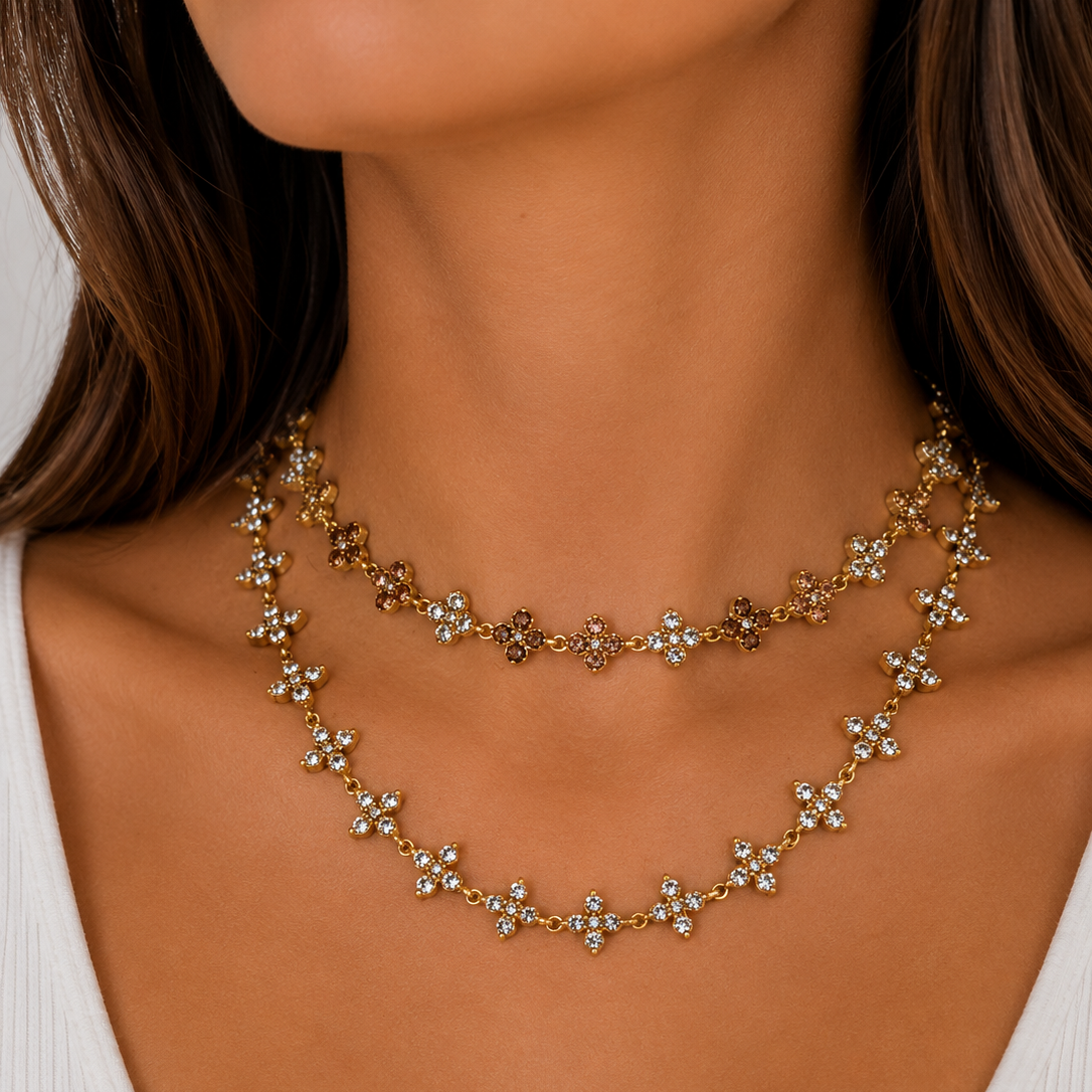 Floral Lux Necklace / Collier