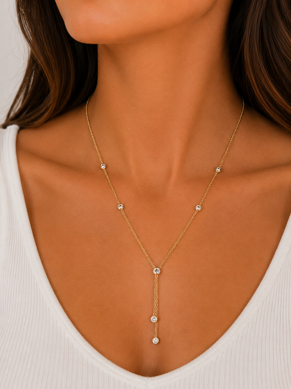 Classy Y Necklace / Collier