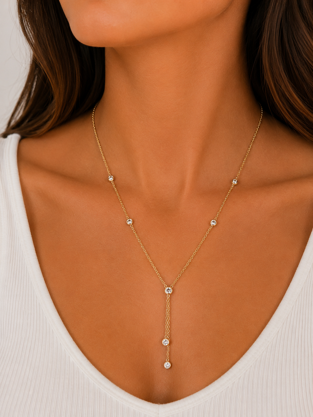 Classy Y Necklace / Collier