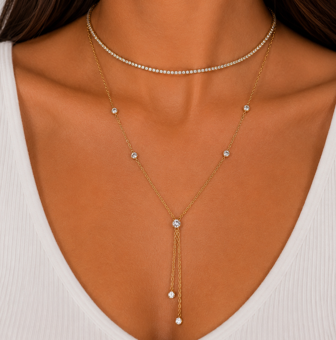 Classy Y Necklace / Collier