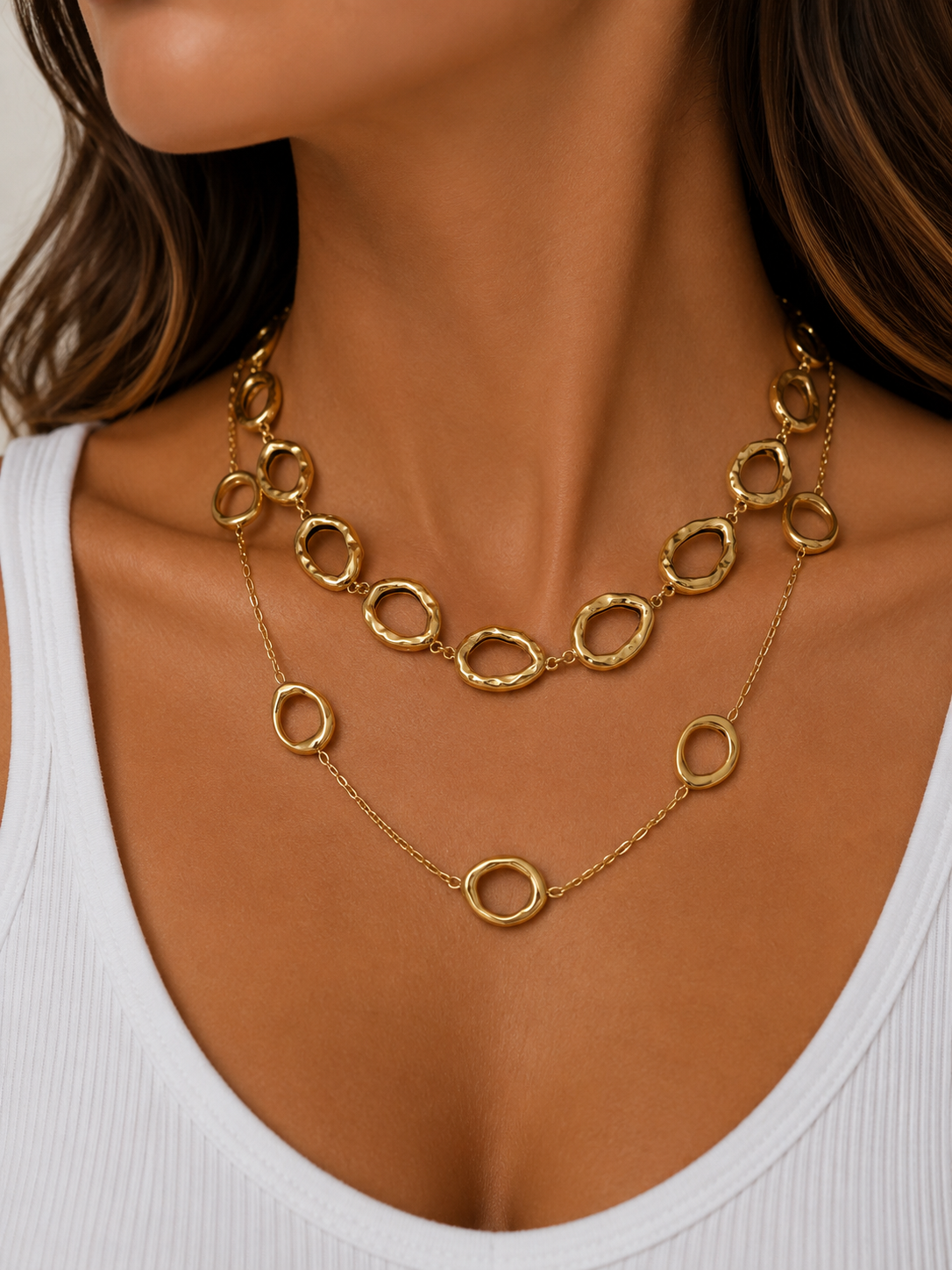 Minimalist Chain Necklace / Collier