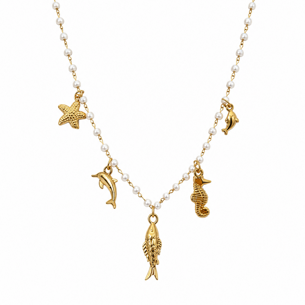 Pearls Sea World Necklace/ Collie