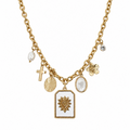 Sacred Heart Charm Necklace / Collier