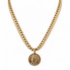 Collier Coin Élégant