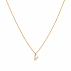Collier Initiale V