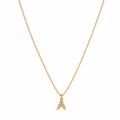 A Initial Necklace / Collier