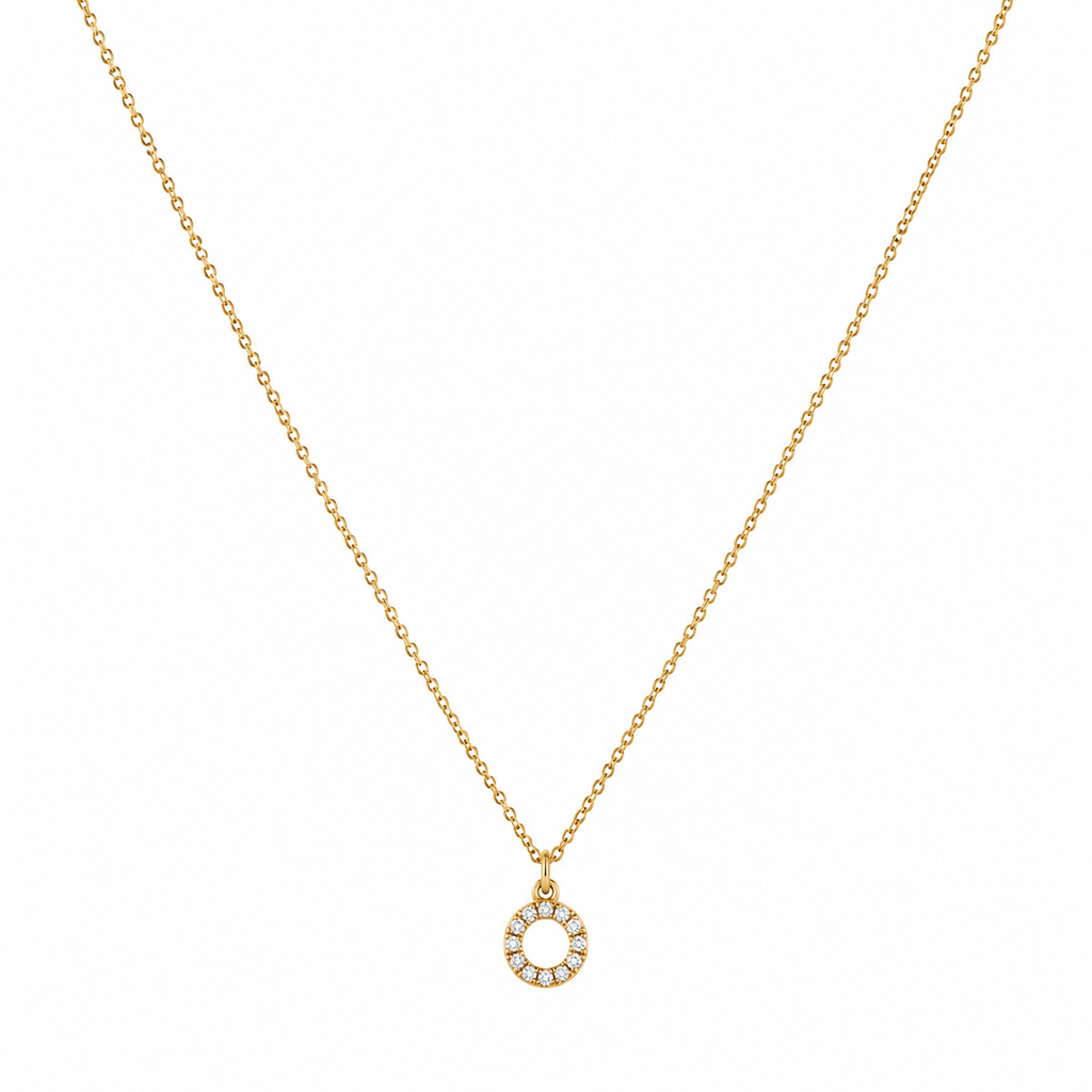 O Initial Necklace / Collier